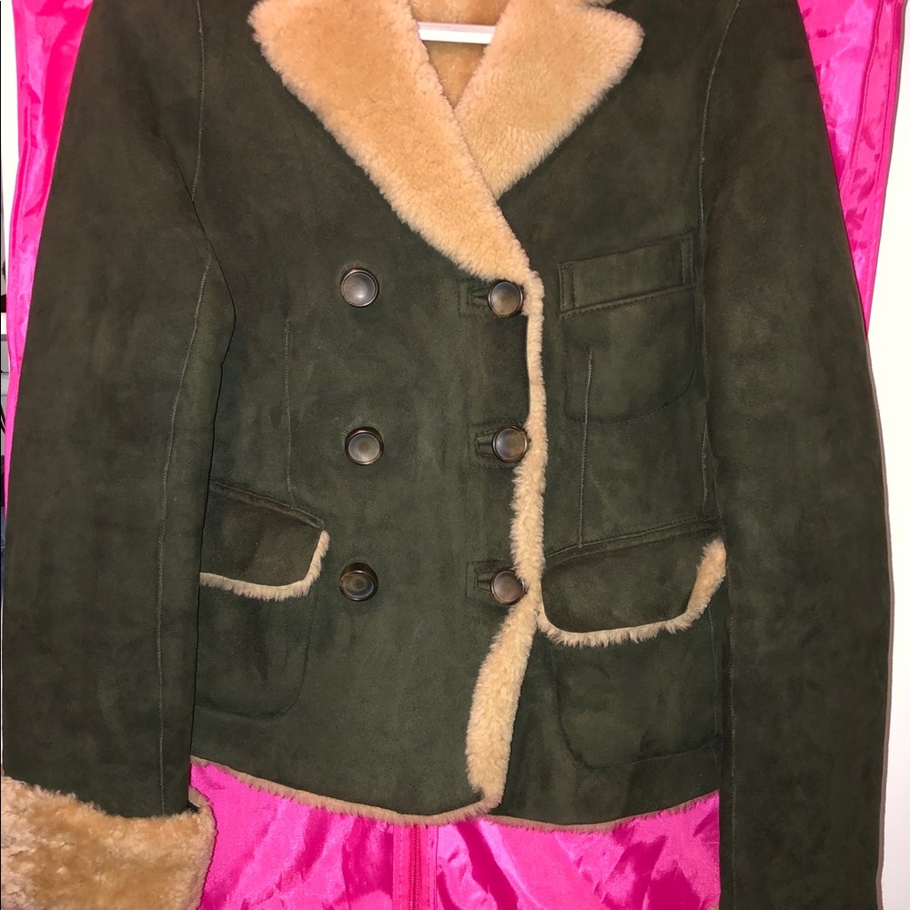 Marc Jacobs Women’s Merino Shearling Coat - Picture 2 of 8